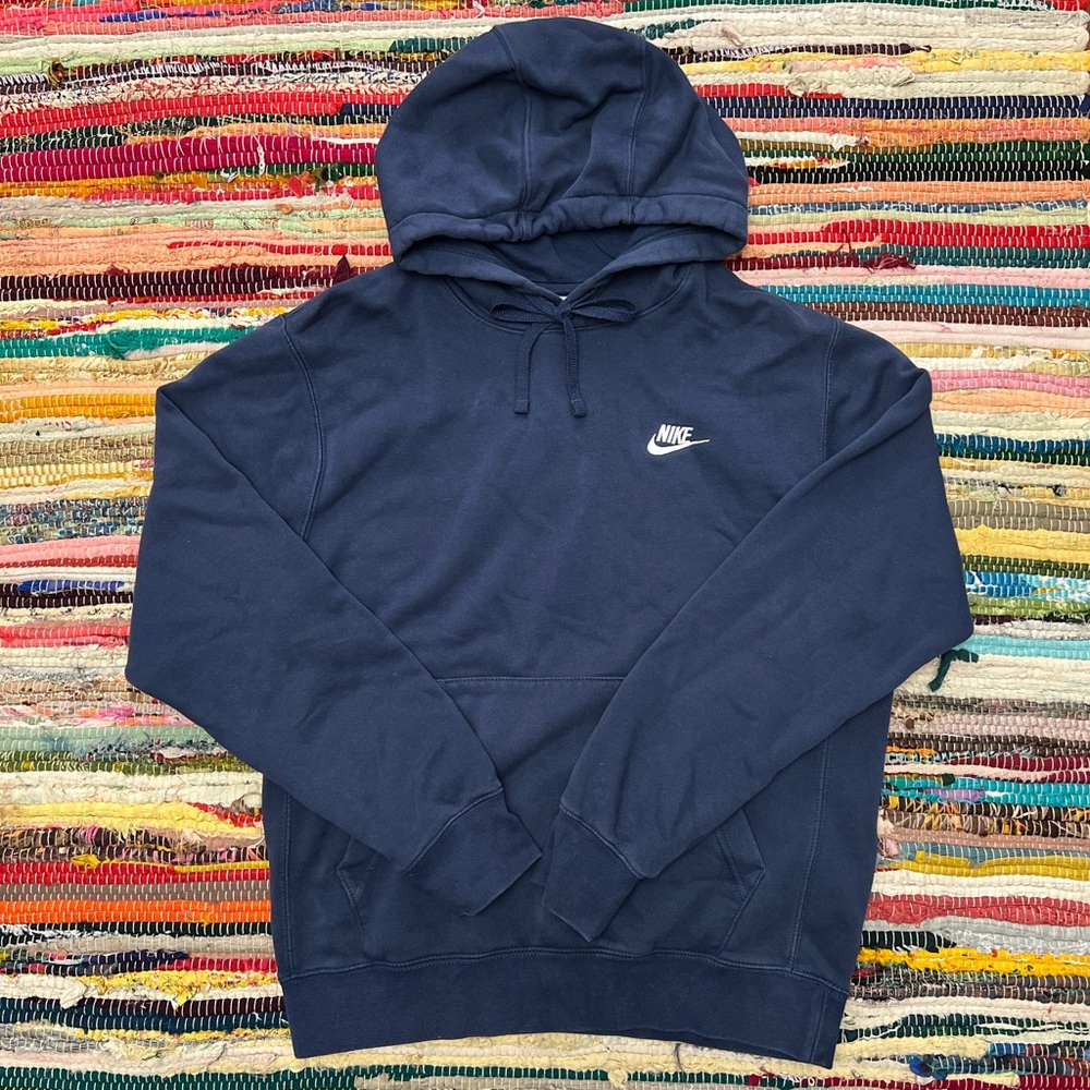 Nike Hoodie | Navy Blue | Size S